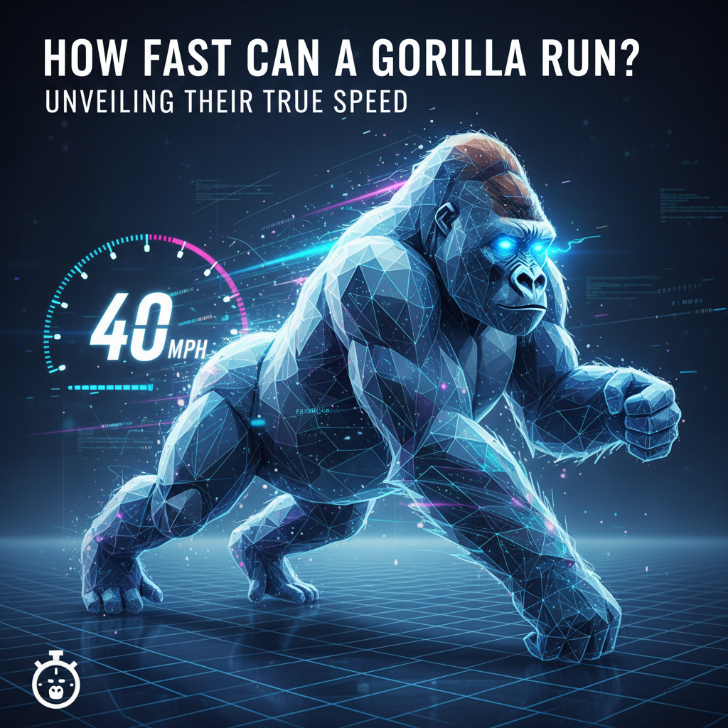 How Fast Can a Gorilla Run: Unveiling Their True Speed