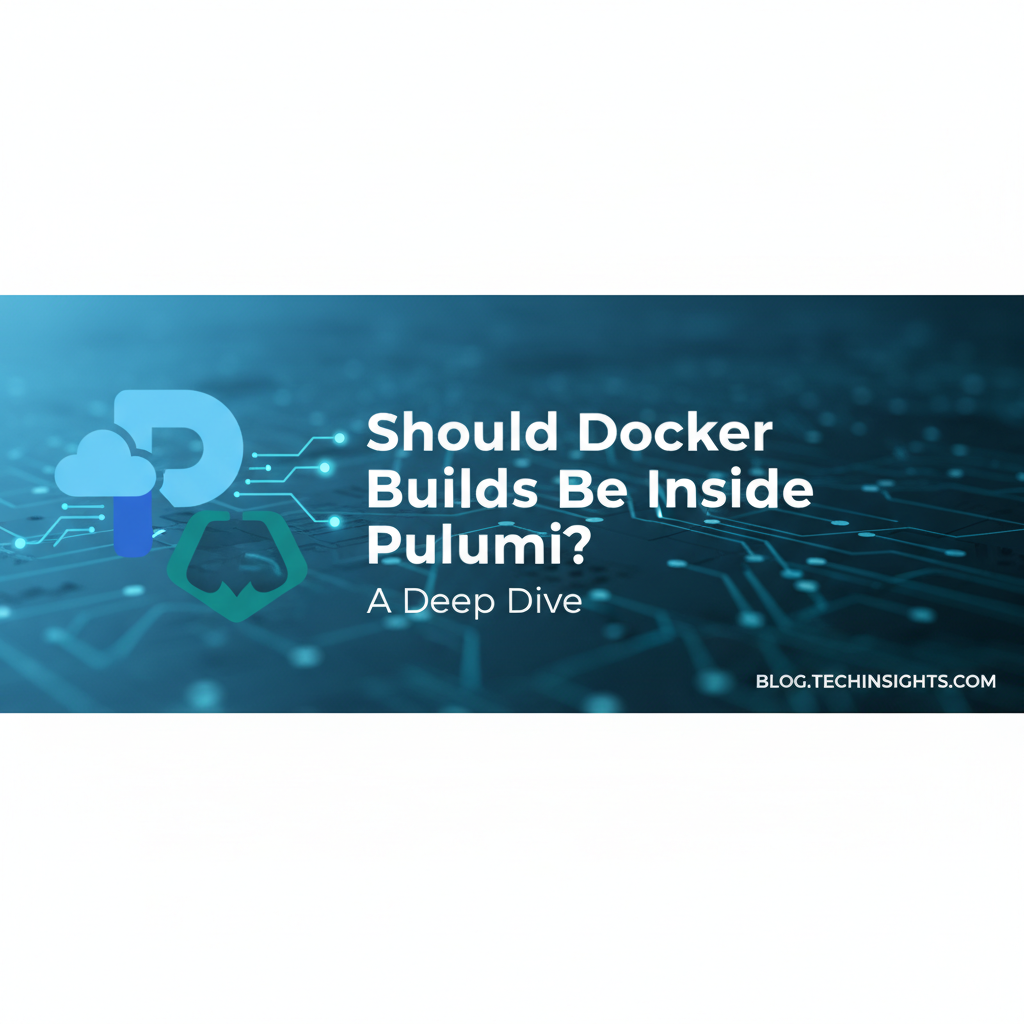 Should Docker Builds Be Inside Pulumi? A Deep Dive