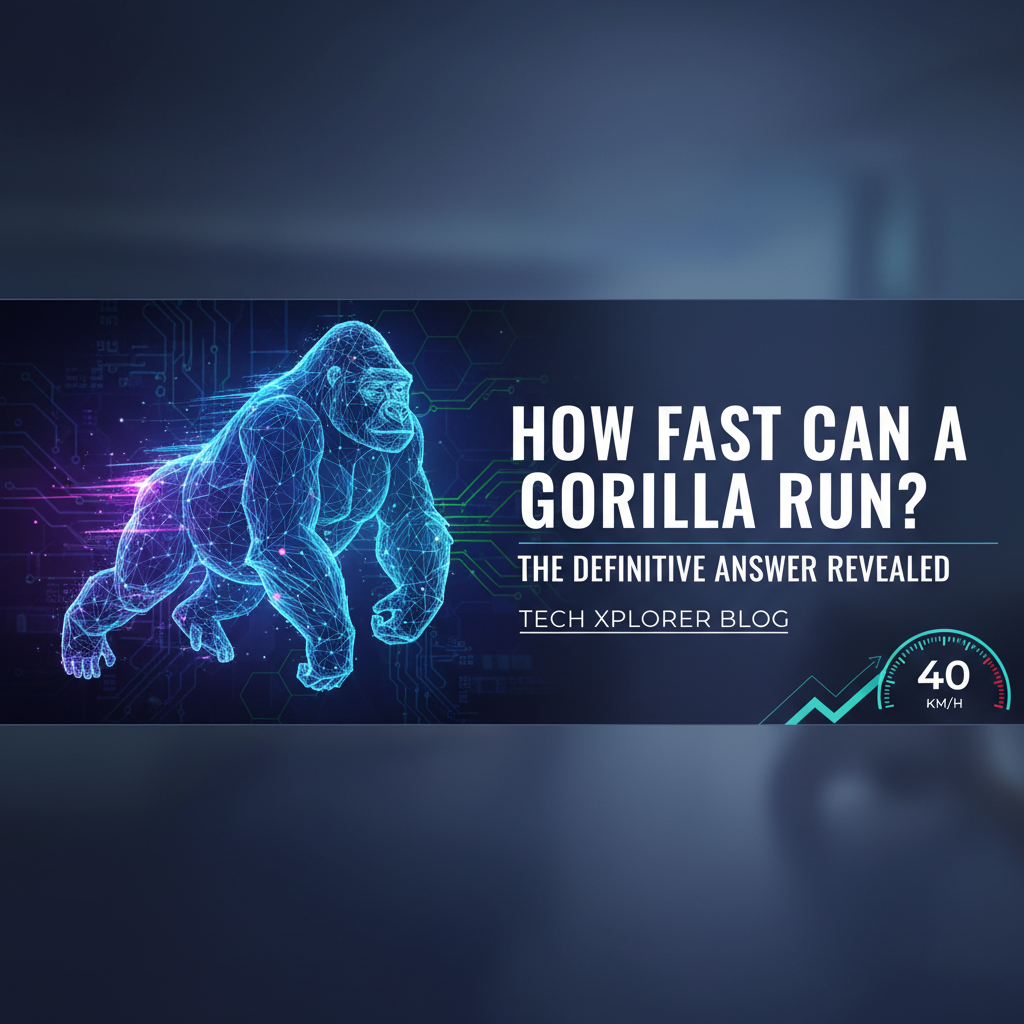 How Fast Can a Gorilla Run? The Definitive Answer Revealed