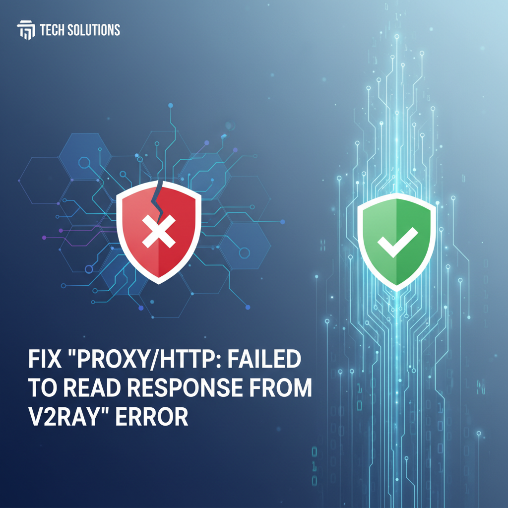 Fix 'proxy/http: failed to read response from v2ray' Error