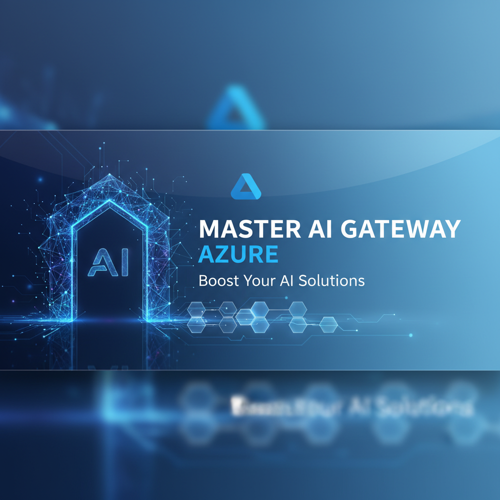 Master AI Gateway Azure: Boost Your AI Solutions
