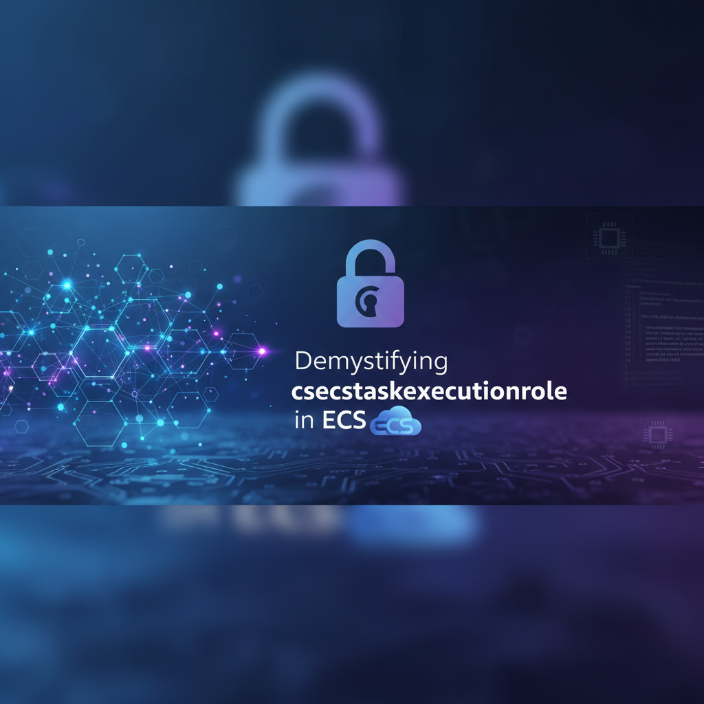 Demystifying csecstaskexecutionrole in ECS