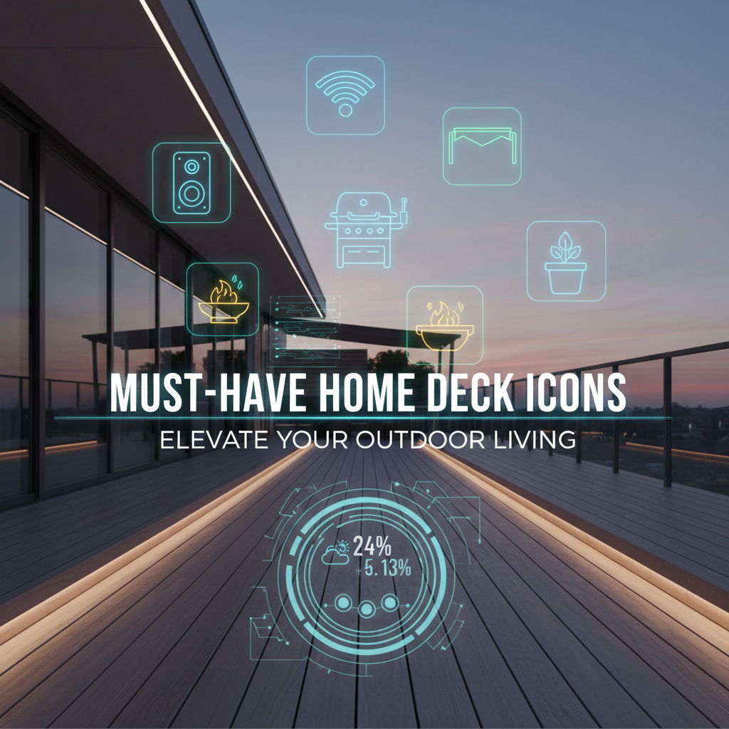 Must-Have Home Deck Icons: Elevate Your Outdoor Living