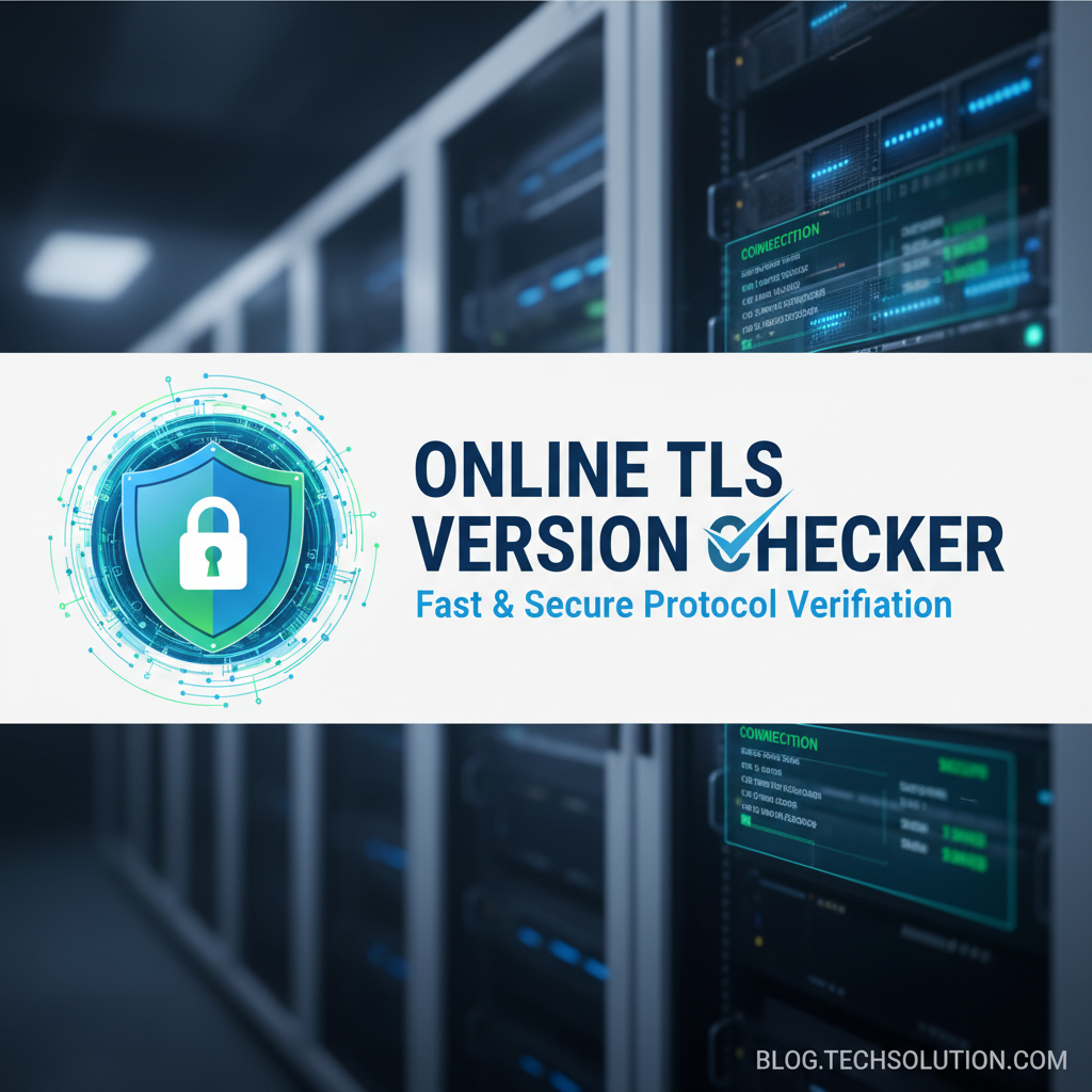 Online TLS Version Checker: Fast & Secure Protocol Verification