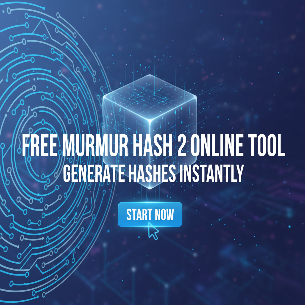 Free Murmur Hash 2 Online Tool: Generate Hashes Instantly