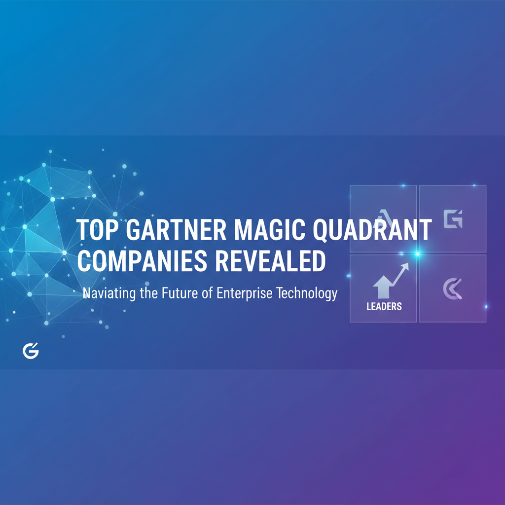 Top Gartner Magic Quadrant Companies Revealed