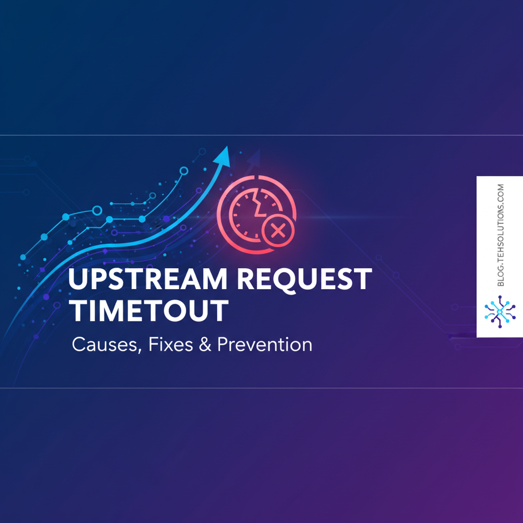 Upstream Request Timeout: Causes, Fixes & Prevention
