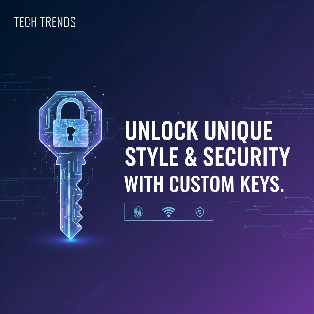 Unlock Unique Style & Security with Custom Keys