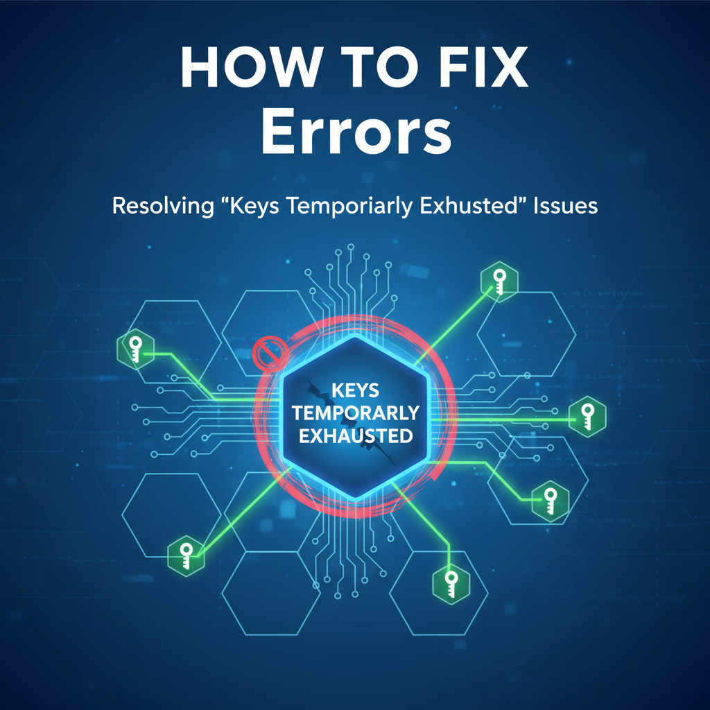 How to Fix 'Keys Temporarily Exhausted' Errors