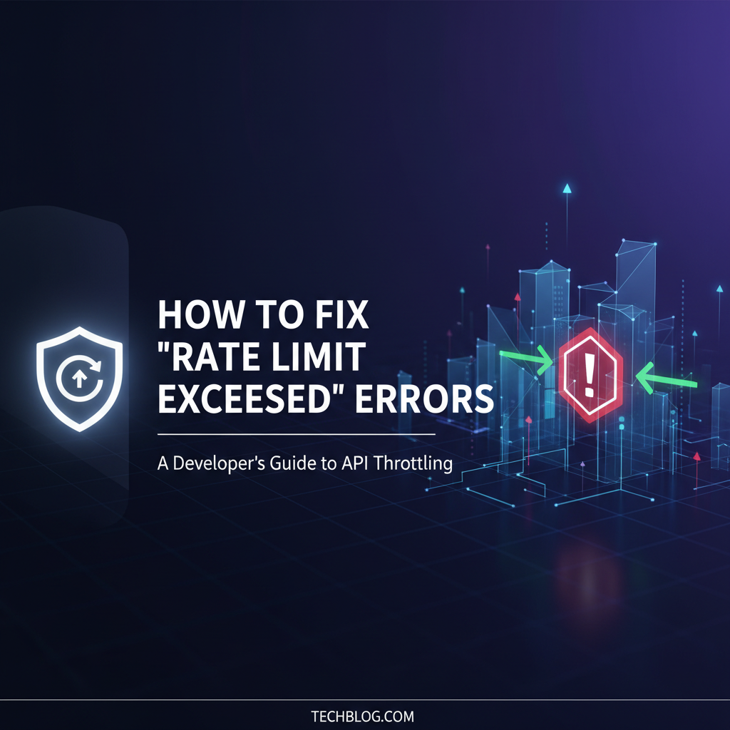 How to Fix 'Rate Limit Exceeded' Errors
