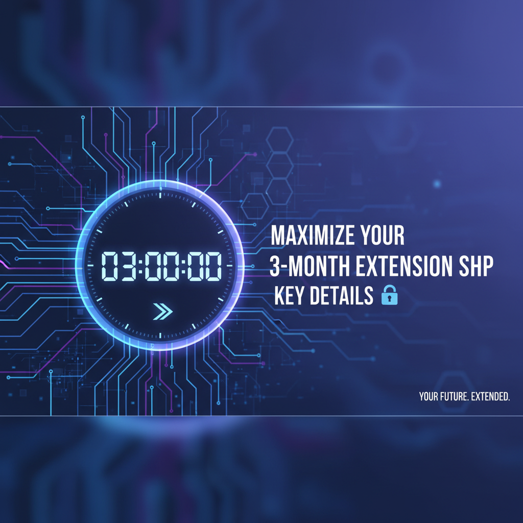 Maximize Your 3-Month Extension SHP: Key Details