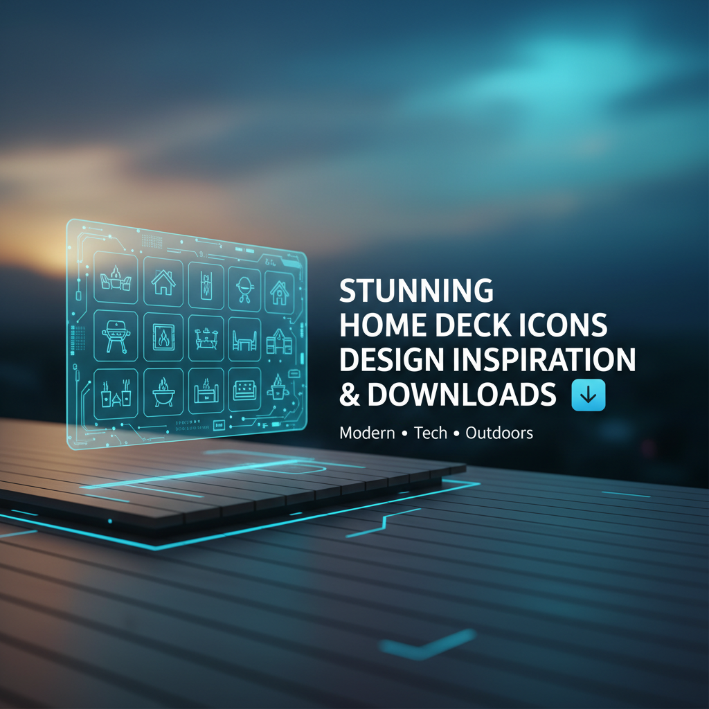 Stunning Home Deck Icons: Design Inspiration & Downloads