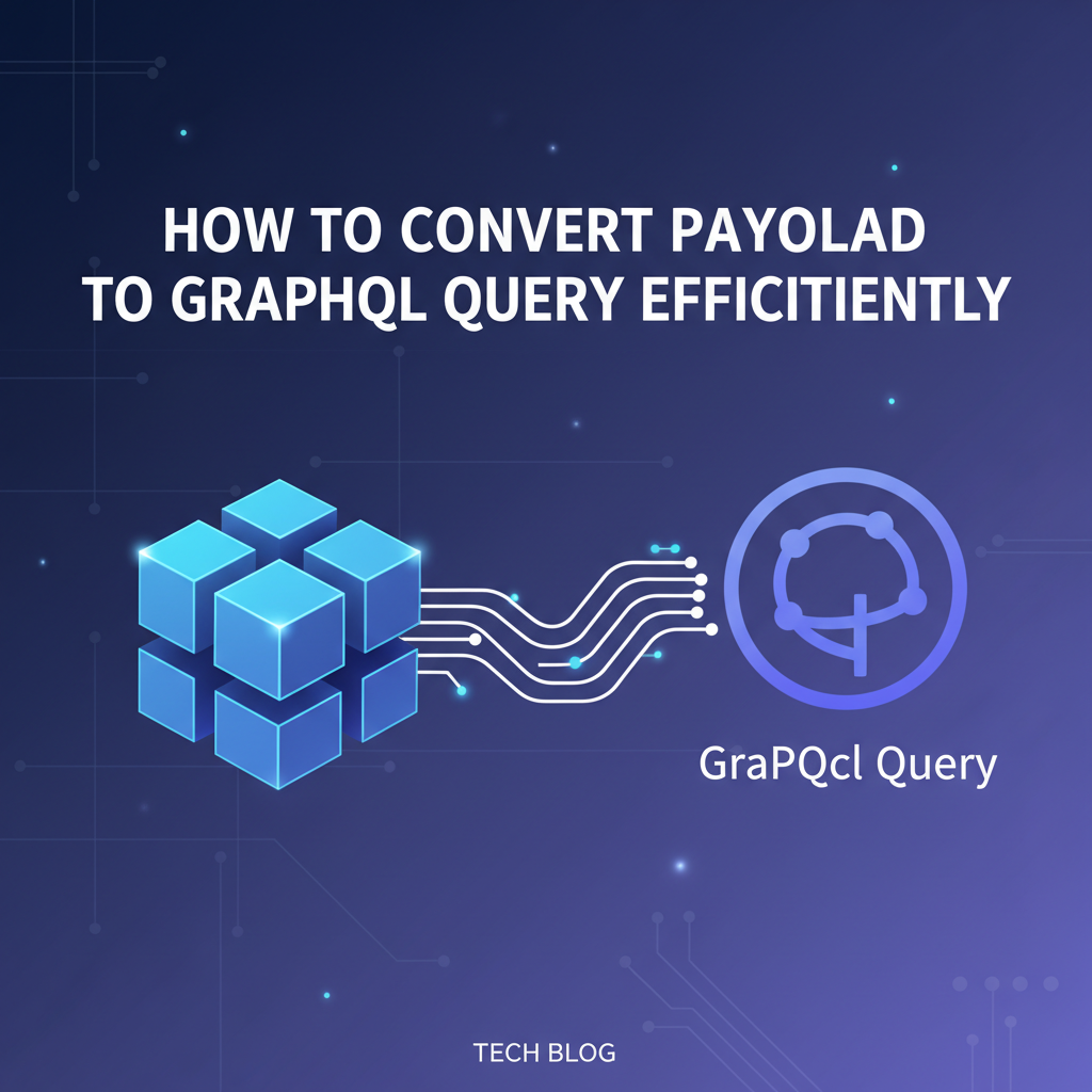 How to Convert Payload to GraphQL Query Efficiently