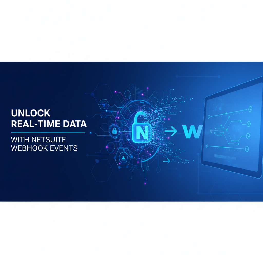 Unlock Real-time Data with NetSuite Webhook Events