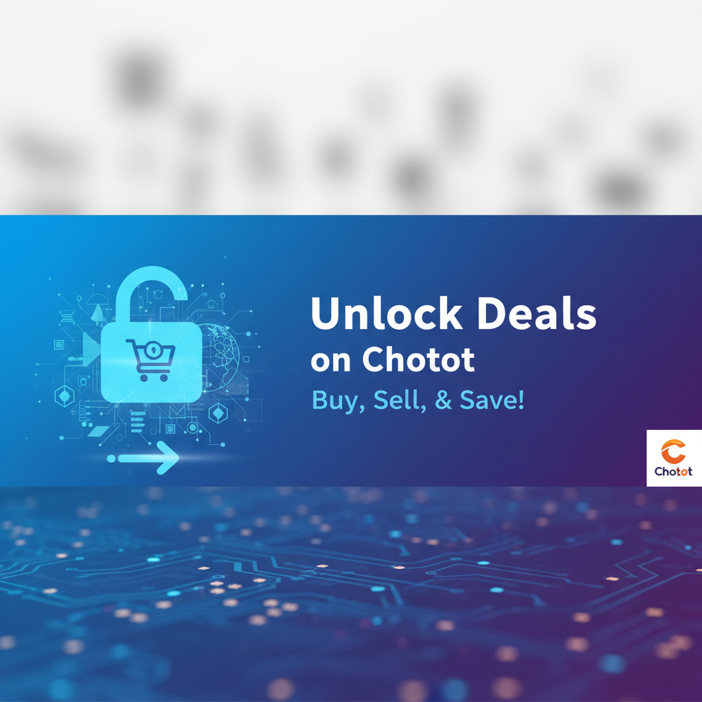 Unlock Deals on Chotot: Buy, Sell, & Save!