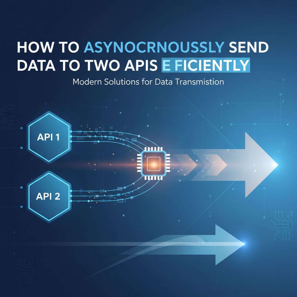How to Asynchronously Send Data to Two APIs Efficiently