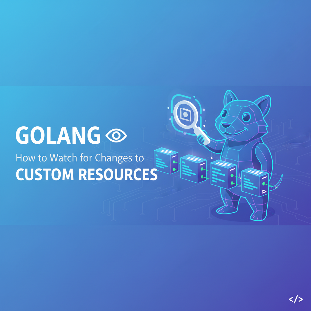 Golang: How to Watch for Changes to Custom Resources
