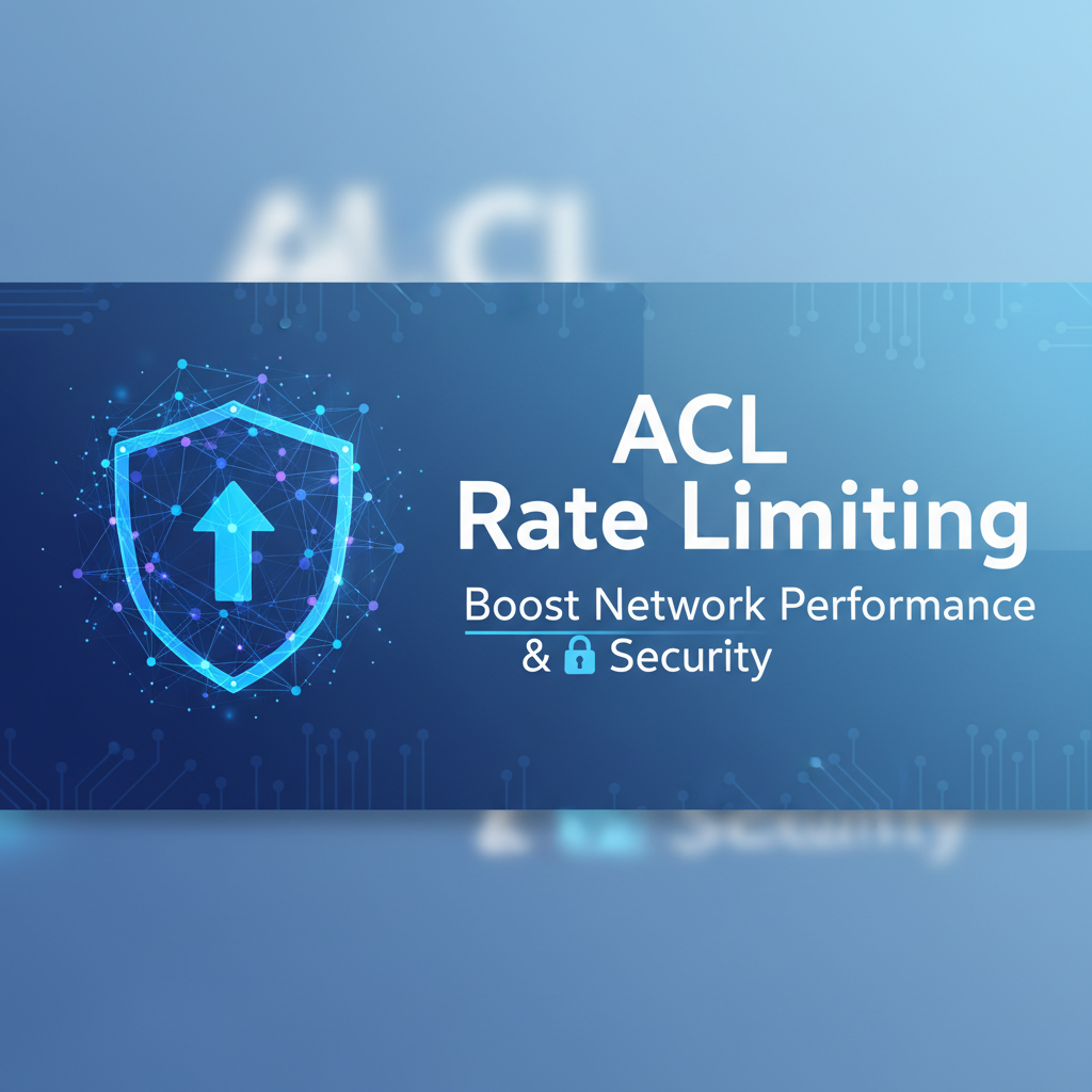 ACL Rate Limiting: Boost Network Performance & Security