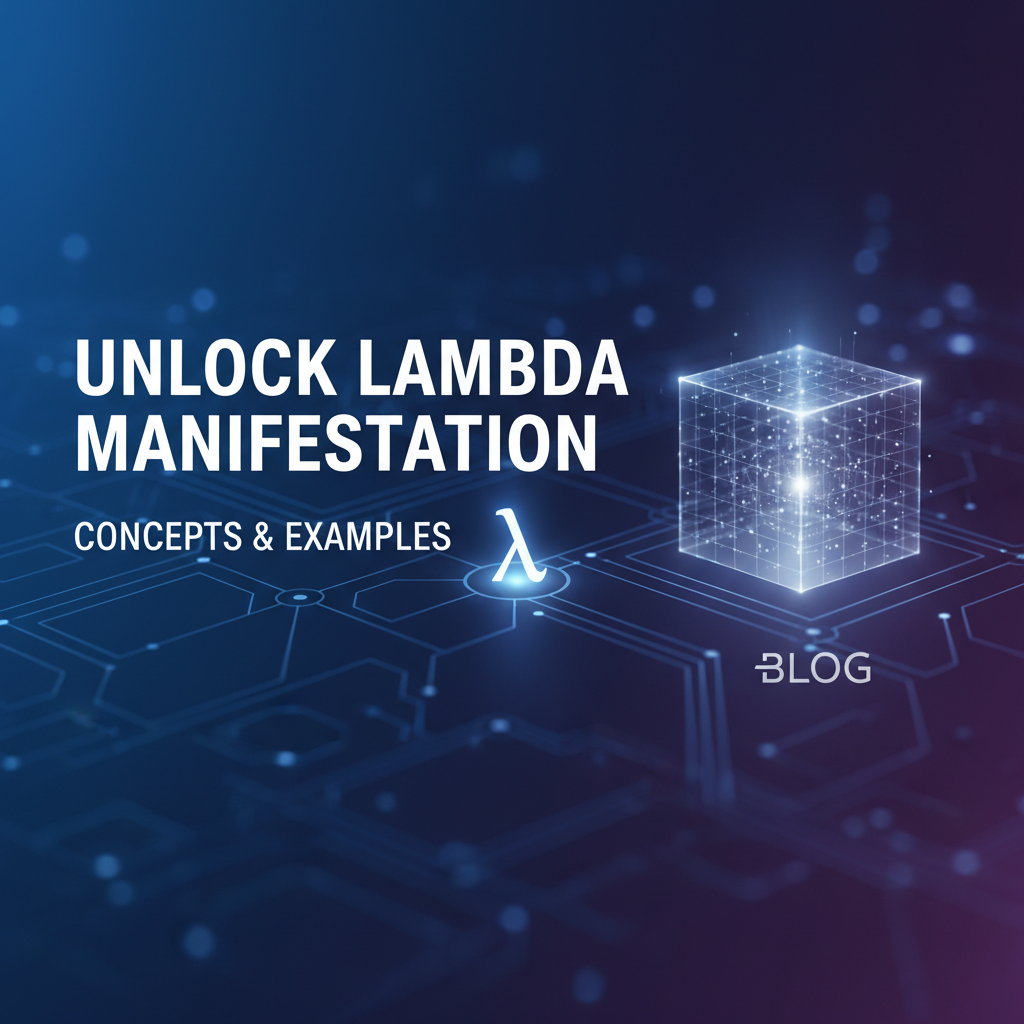 Unlock Lambda Manifestation: Concepts & Examples