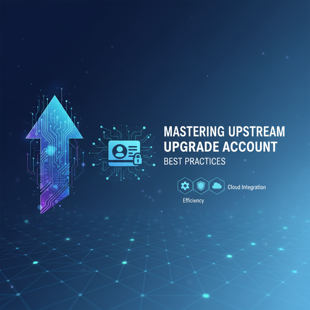 Mastering Upstream Upgrade Account: Best Practices