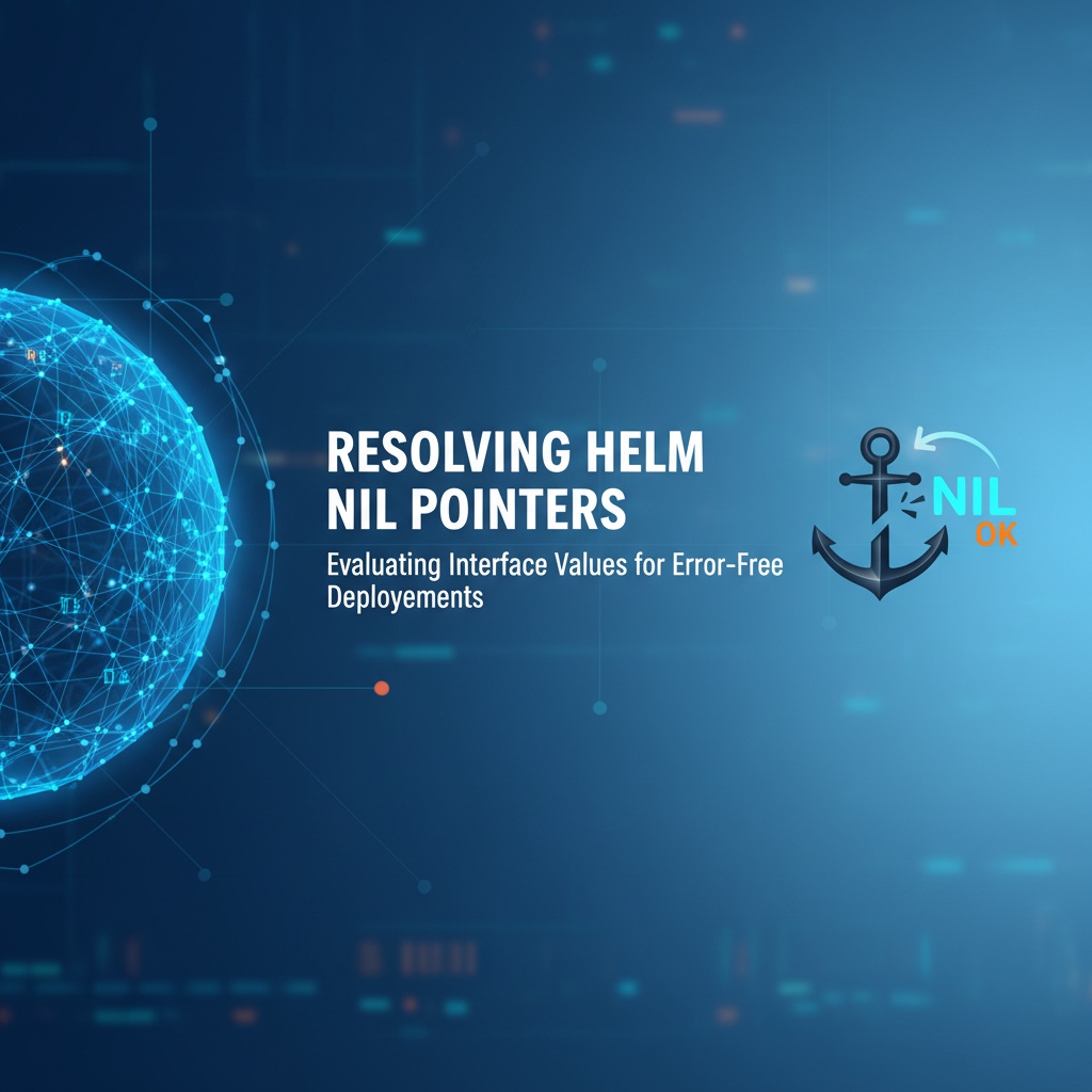 How to Resolve Helm Nil Pointer Evaluating Interface Values