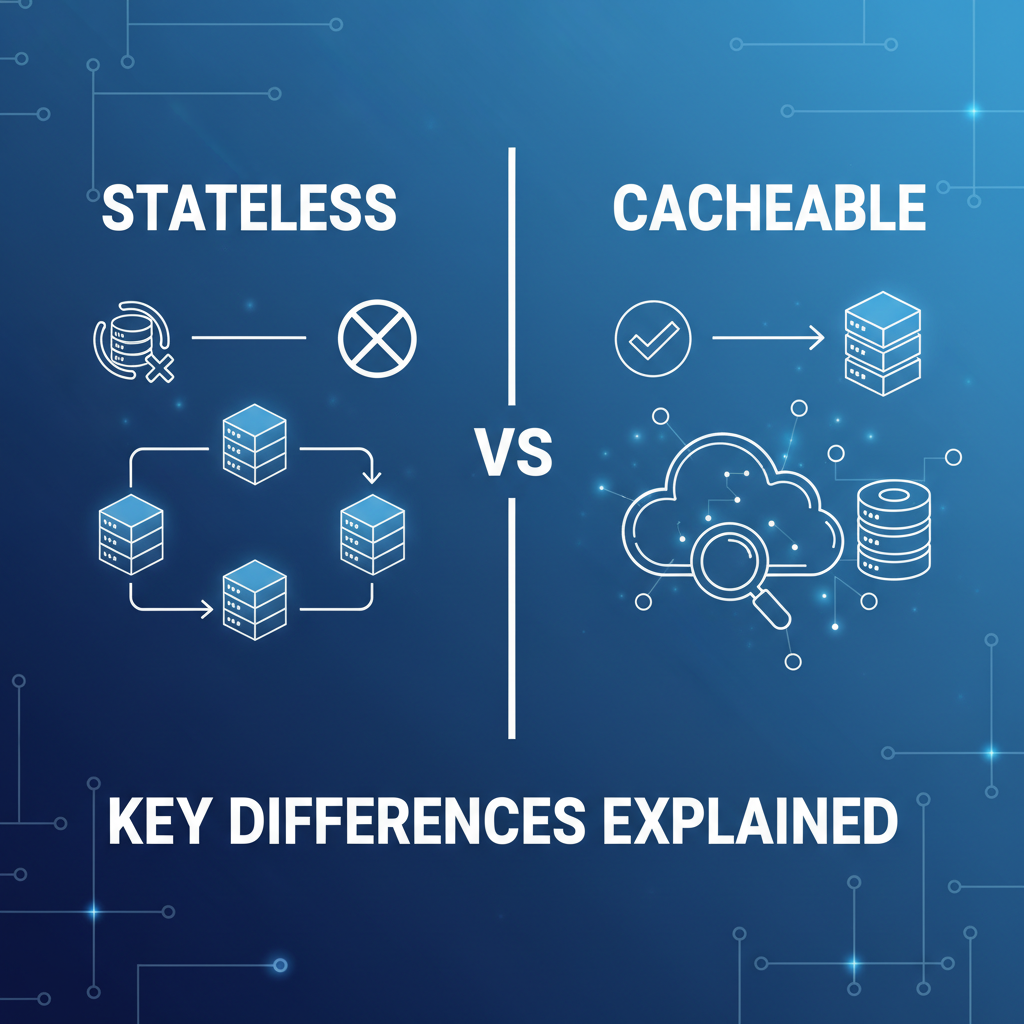 Stateless vs Cacheable: Key Differences Explained