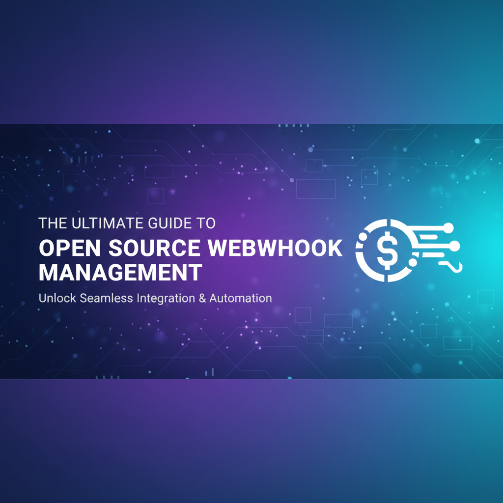 The Ultimate Guide to Open Source Webhook Management