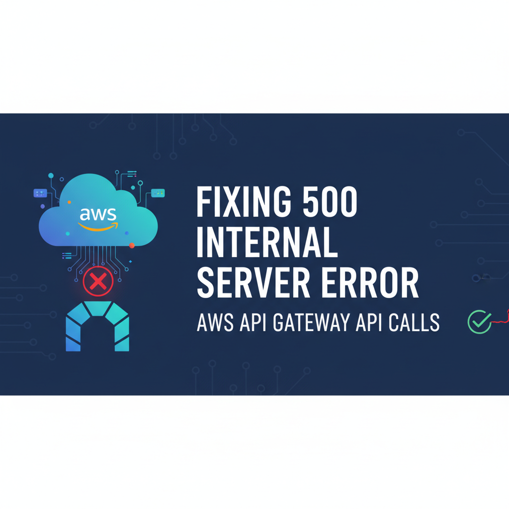 Fixing 500 Internal Server Error in AWS API Gateway API Calls