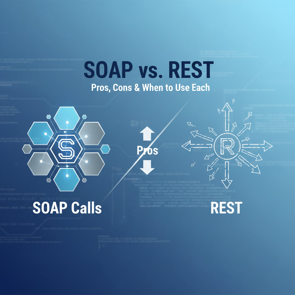 SOAP Calls vs. REST: Pros, Cons & When to Use Each