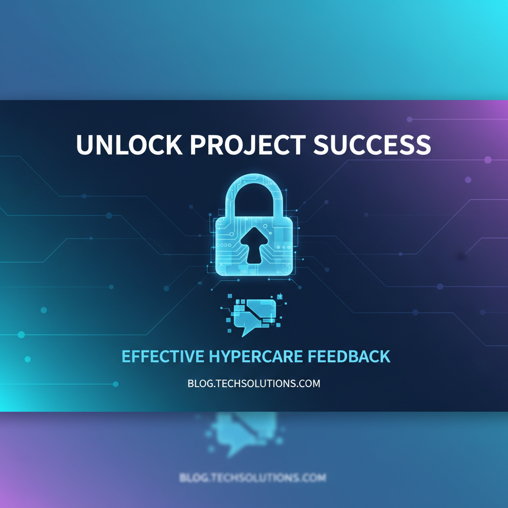 Unlock Project Success with Effective Hypercare Feedback