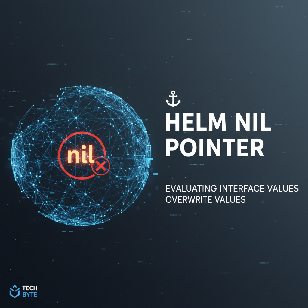 helm nil pointer evaluating interface values overwrite values