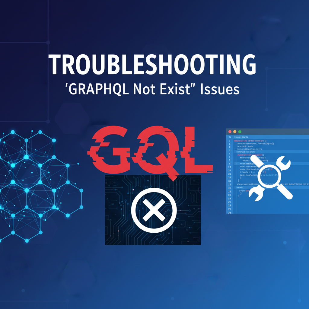 Troubleshooting 'GraphQL Not Exist' Issues