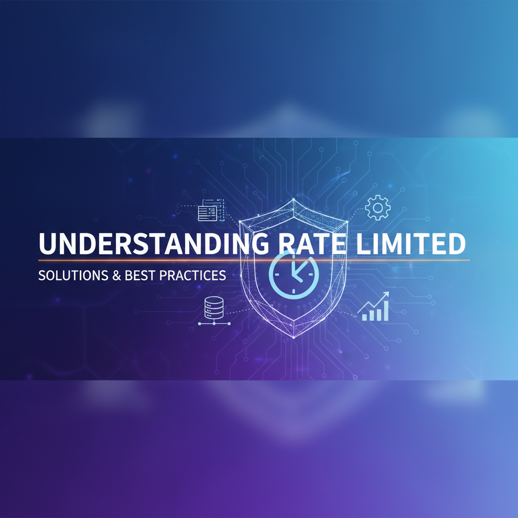 Understanding Rate Limited: Solutions & Best Practices