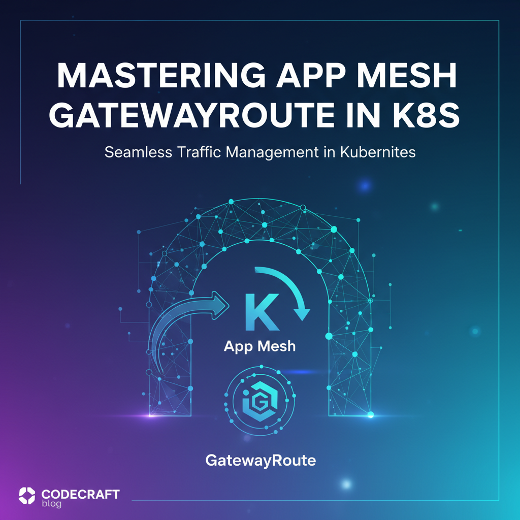 Mastering App Mesh GatewayRoute in K8s