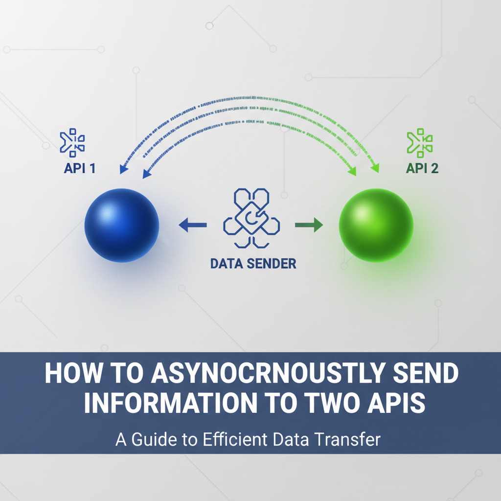 How to Asynchronously Send Information to Two APIs