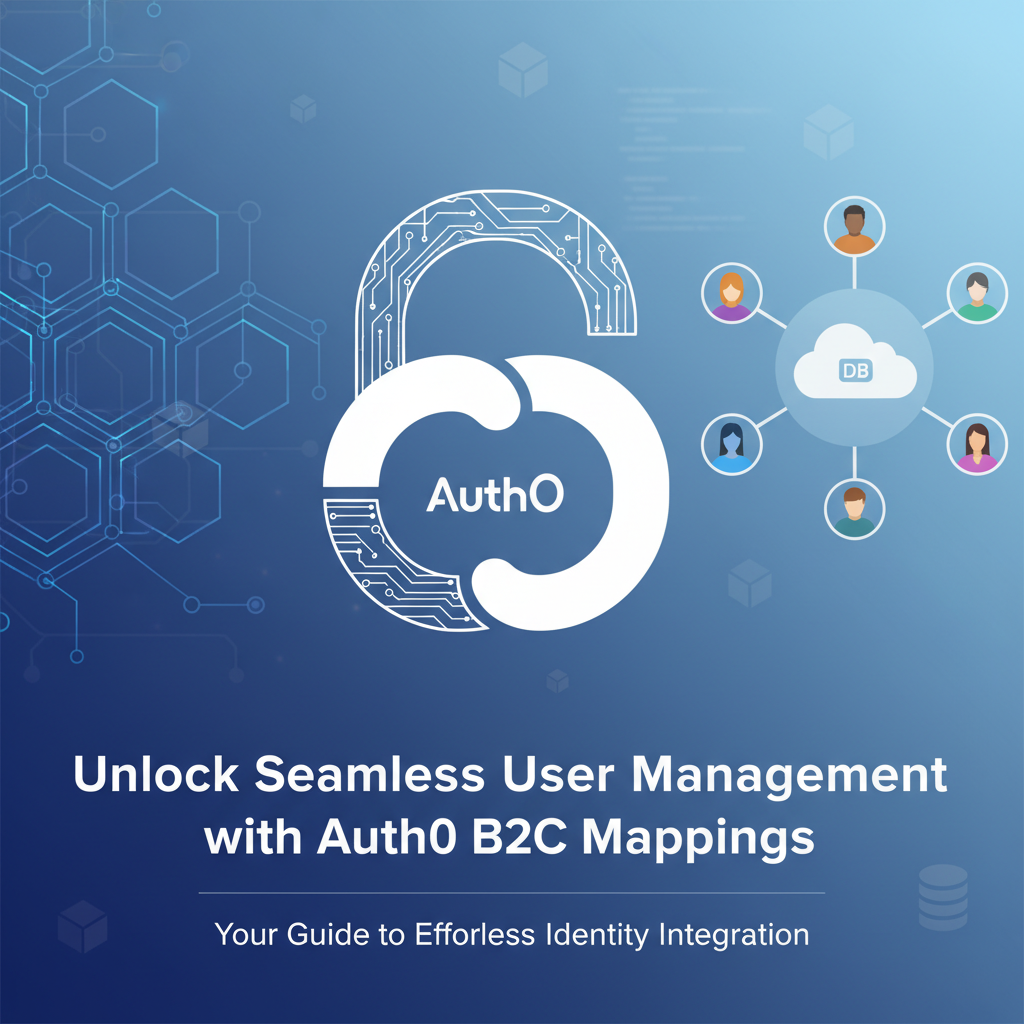 Unlock Seamless User Management with Auth0 B2C Mappings