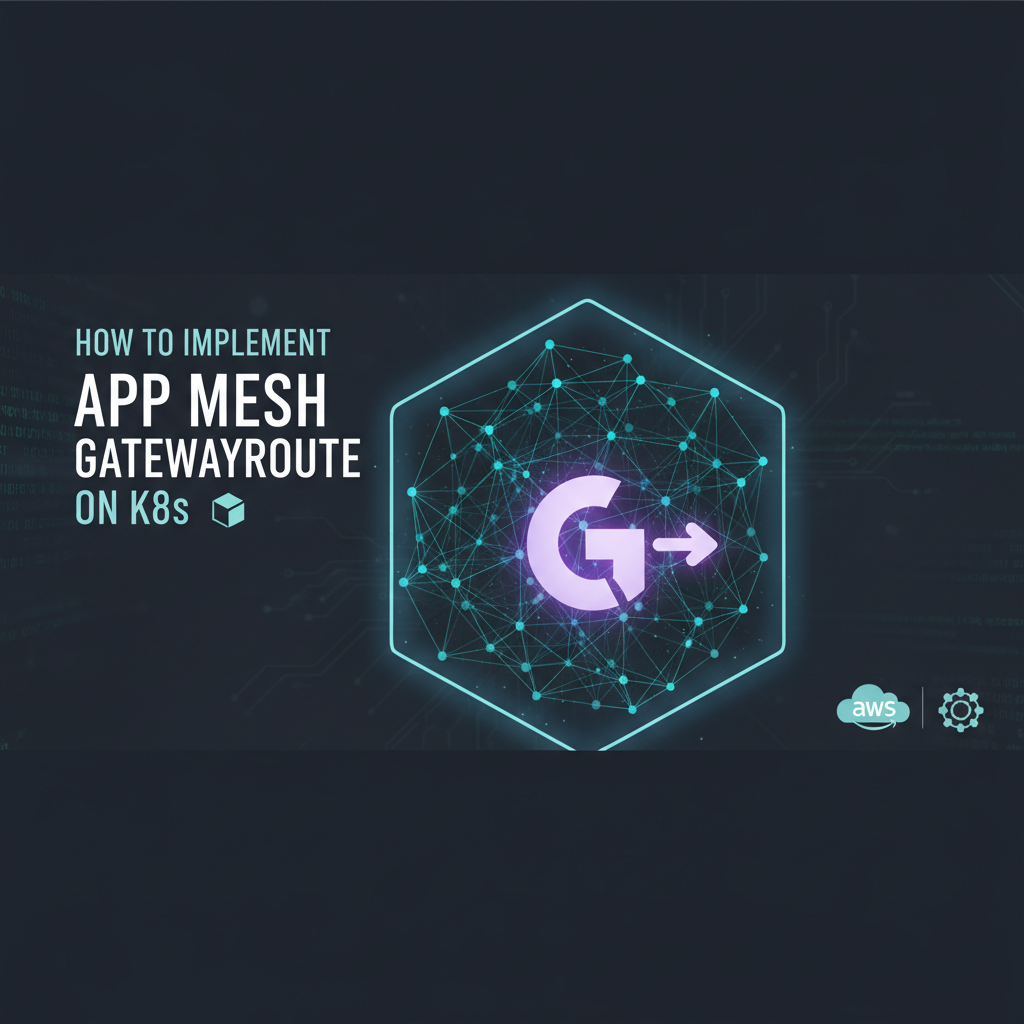 How to Implement App Mesh GatewayRoute on K8s