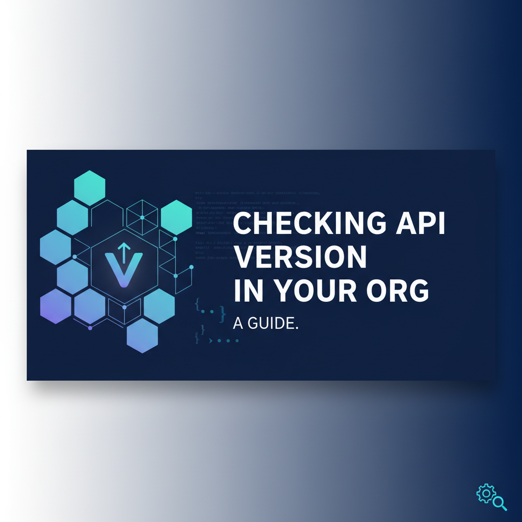 Checking API Version in Your Org: A Guide