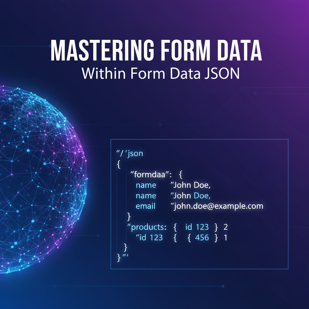 Mastering Form Data Within Form Data JSON