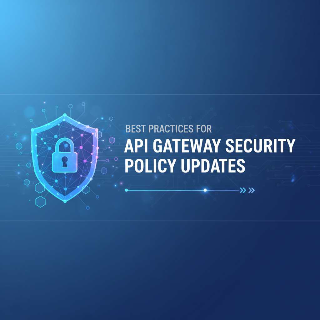 Best Practices for API Gateway Security Policy Updates