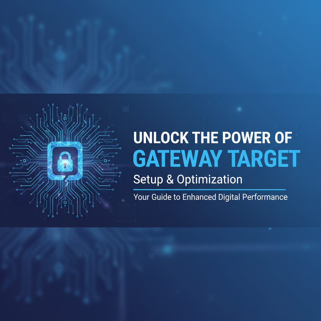Unlock the Power of Gateway Target: Setup & Optimization