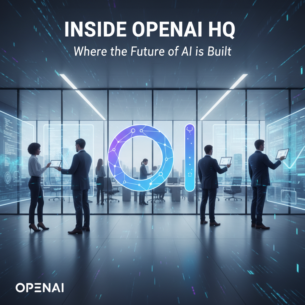 Inside OpenAI HQ: Where the Future of AI is Built