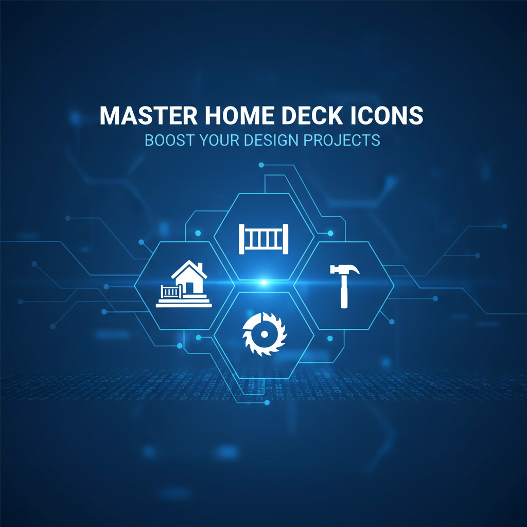 Master Home Deck Icons: Boost Your Design Projects