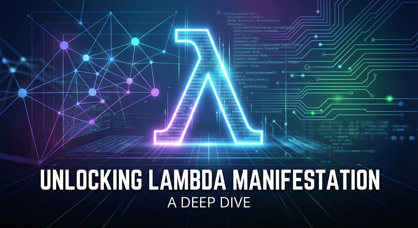 Unlocking Lambda Manifestation: A Deep Dive