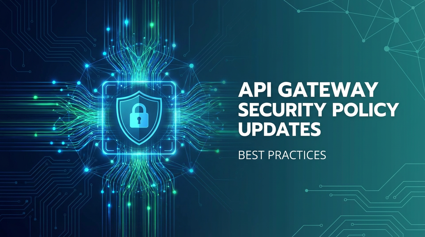 API Gateway Security Policy Updates: Best Practices