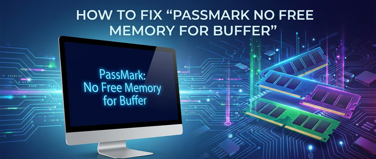 How to Fix 'PassMark No Free Memory for Buffer'