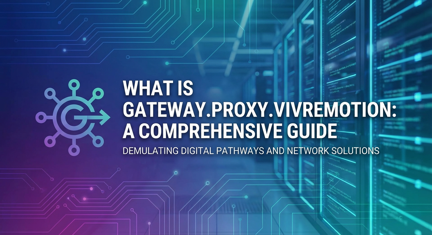 What is gateway.proxy.vivremotion: A Comprehensive Guide