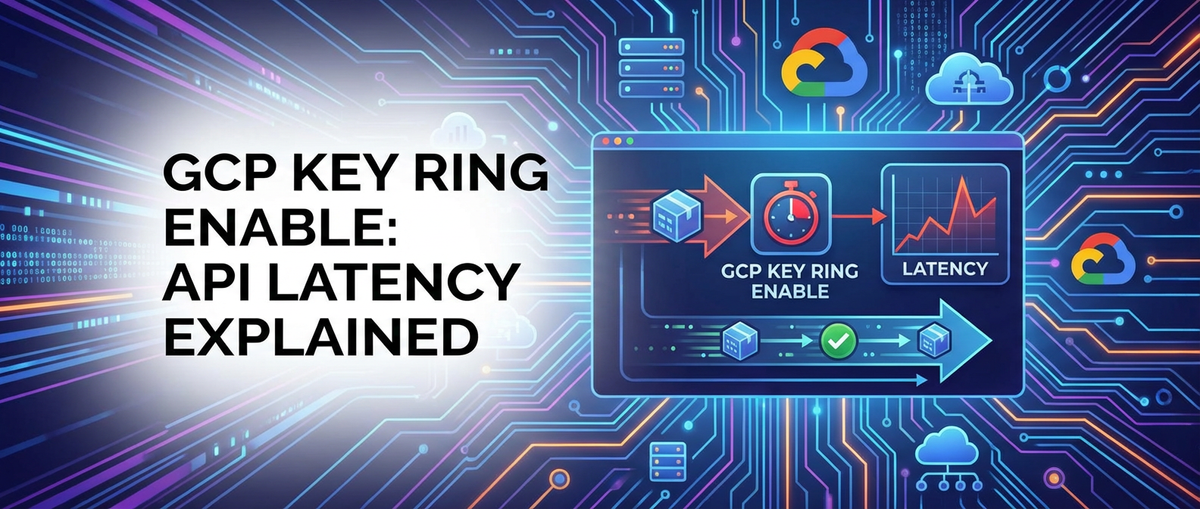 GCP Key Ring Enable: API Latency Explained