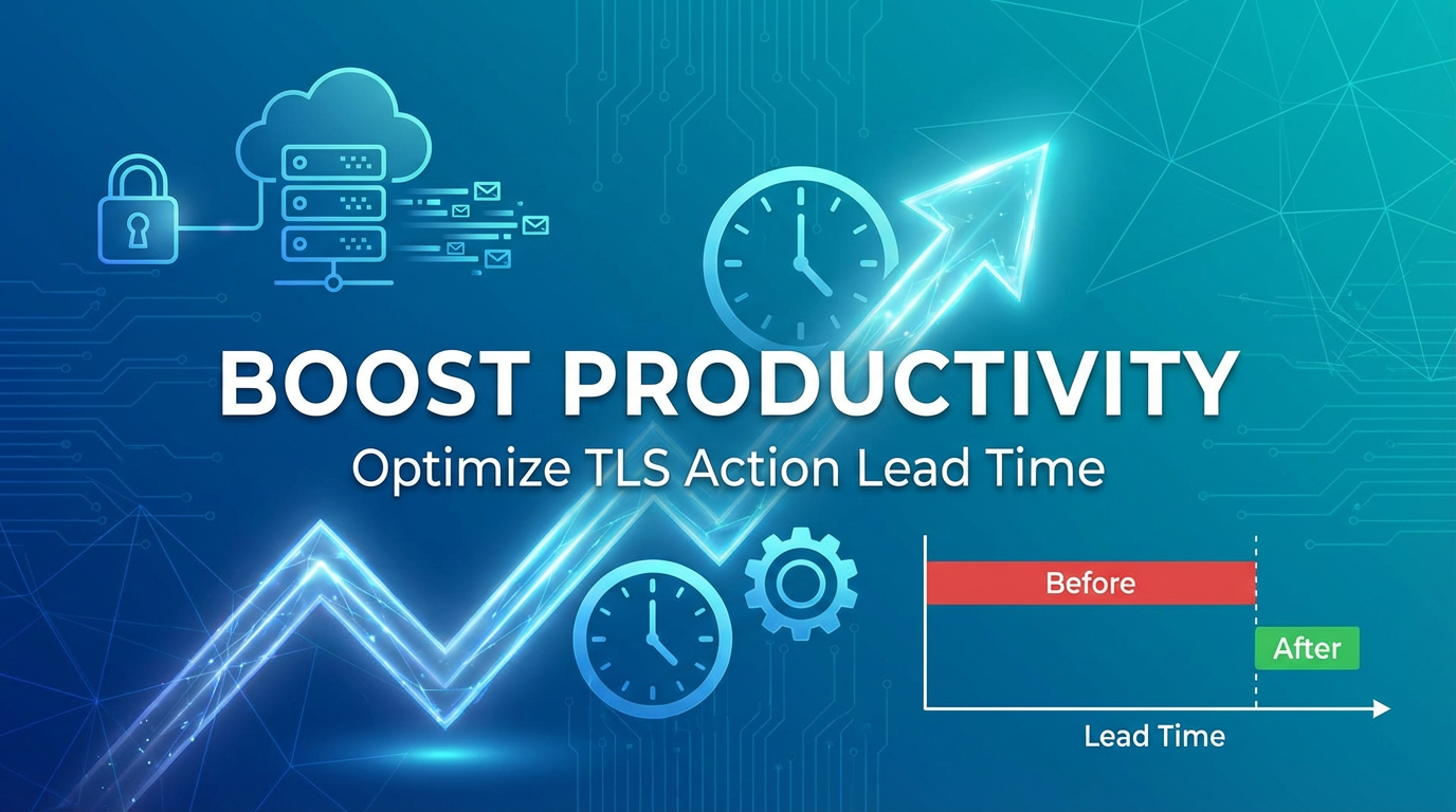 Boost Productivity: Optimize TLS Action Lead Time