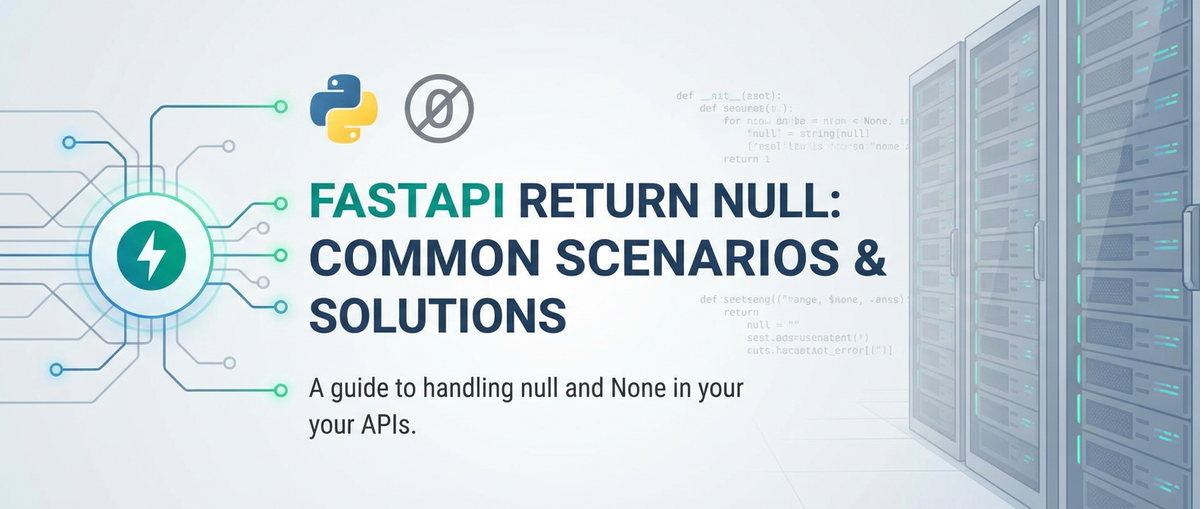 FastAPI Return Null: Common Scenarios and Solutions